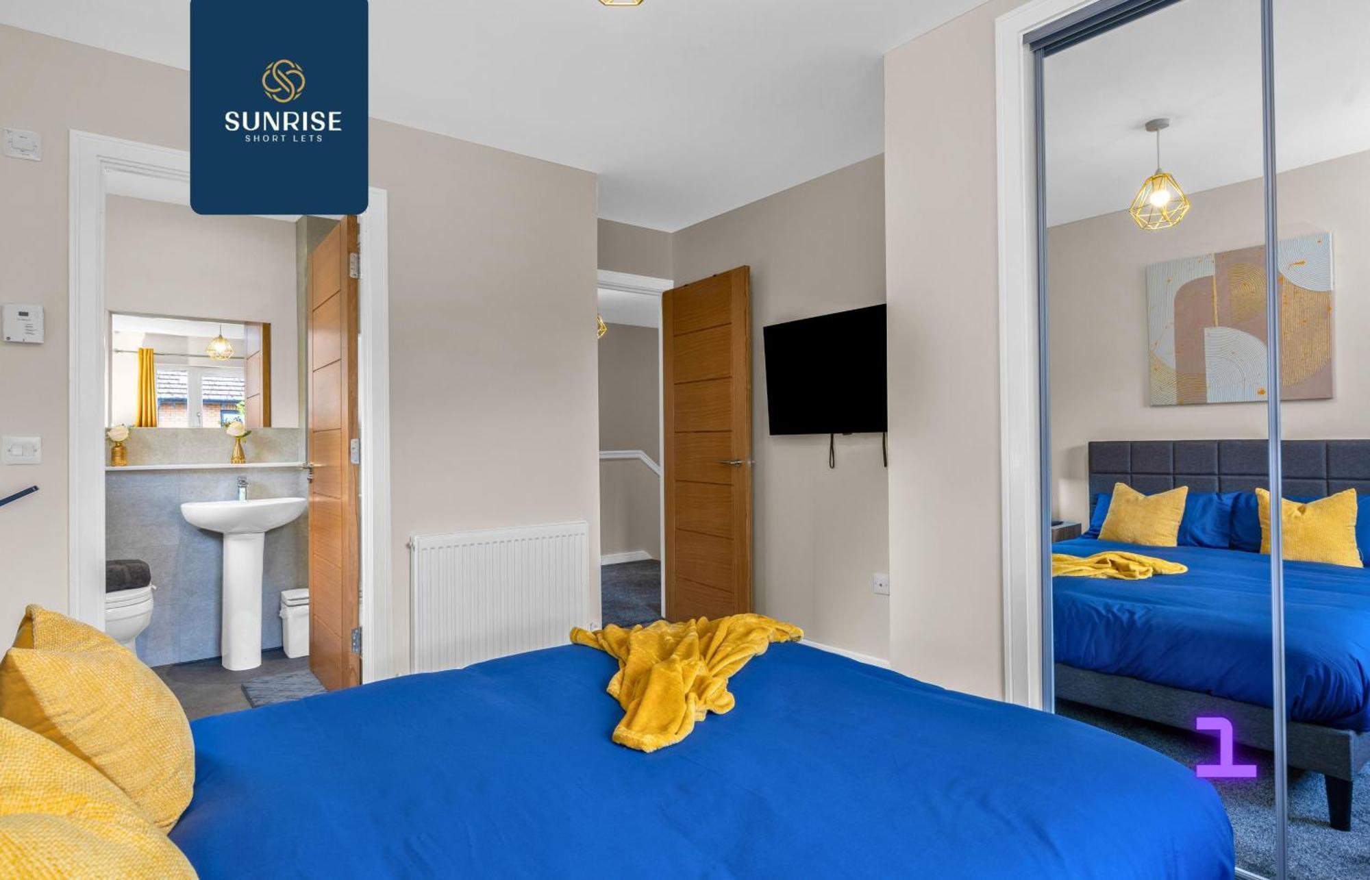 L2 - Stunning 4 Bed House With 6 Beds And 3 Bathrooms, Tvs In Each Room, Free Parking, Fully Equipped, Local Amenities, Easy Ring Road Access, Special Rates Ask Sunrise Short Lets Dundee Dış mekan fotoğraf